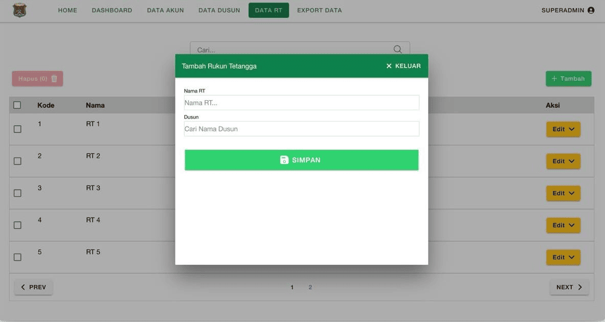 Kartu Mamuju Keren (KMK) - Web screenshot 3