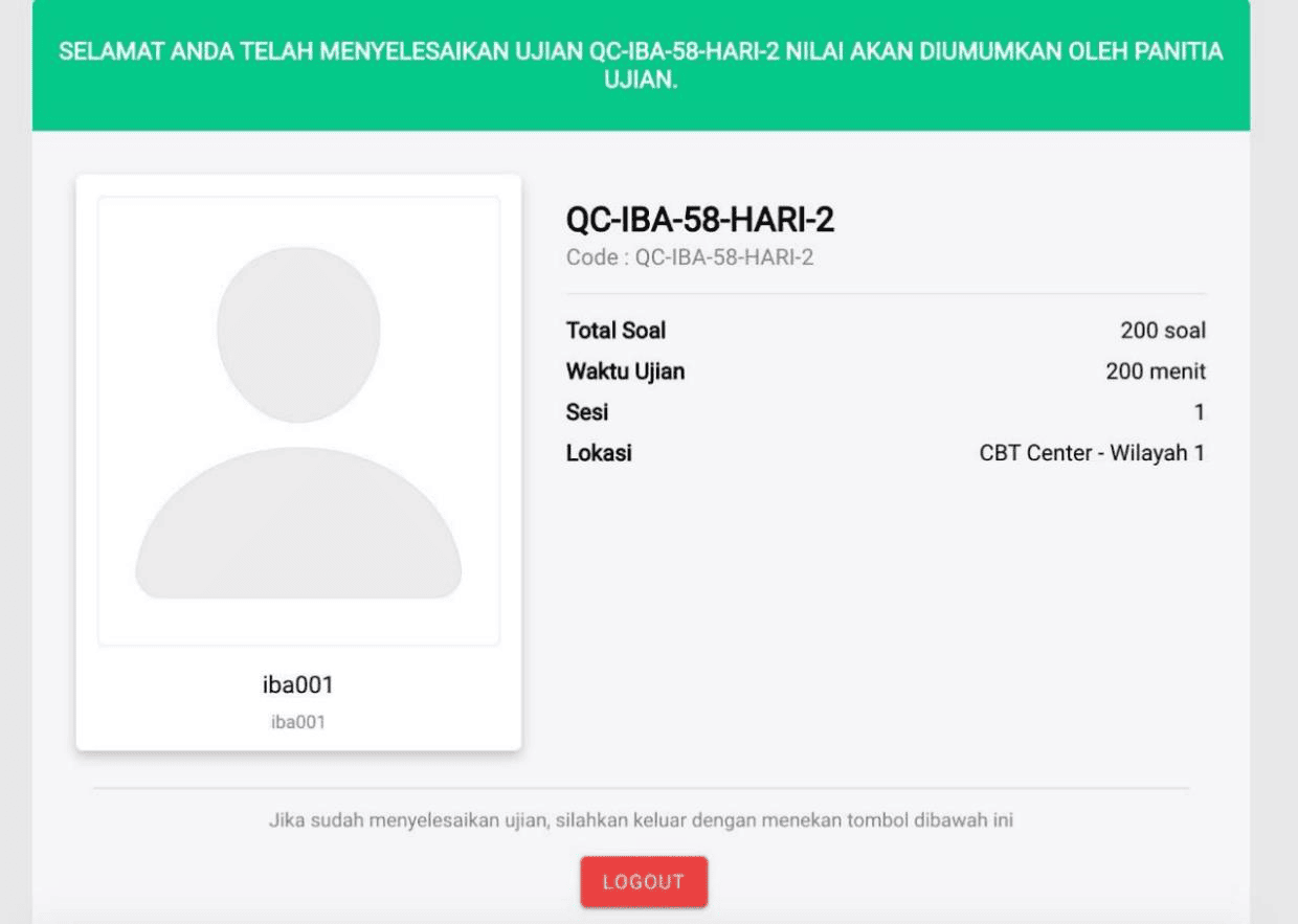 Monev App – Participant screenshot 2
